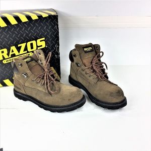 brazos women's steel toe work boots